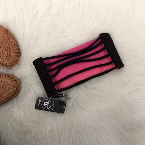 WILDFOX Tube Strappy Bikini Top Strapless NWT - Picture 3 of 3